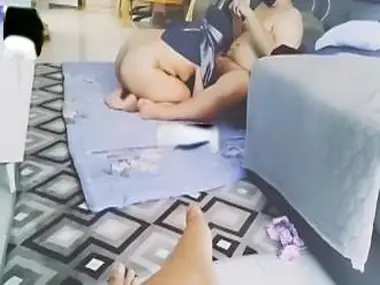 Bokep Jilbab Tante Biru Merintih Matanya Ditutup poster